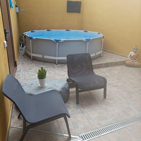 Tradicional Casa Canaria Con Piscina Y Vistas Al Teide 이코드레로스비노스 외부 사진
