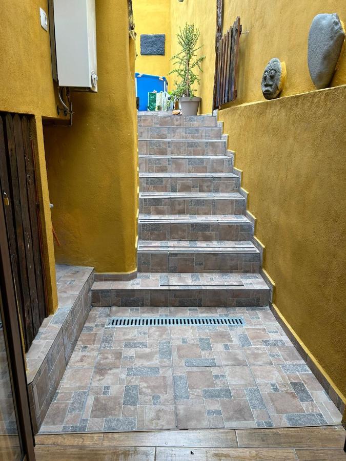 Tradicional Casa Canaria Con Piscina Y Vistas Al Teide 이코드레로스비노스 외부 사진