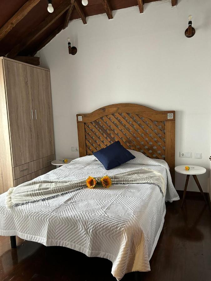 Tradicional Casa Canaria Con Piscina Y Vistas Al Teide 이코드레로스비노스 외부 사진