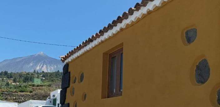 Tradicional Casa Canaria Con Piscina Y Vistas Al Teide 이코드레로스비노스 외부 사진