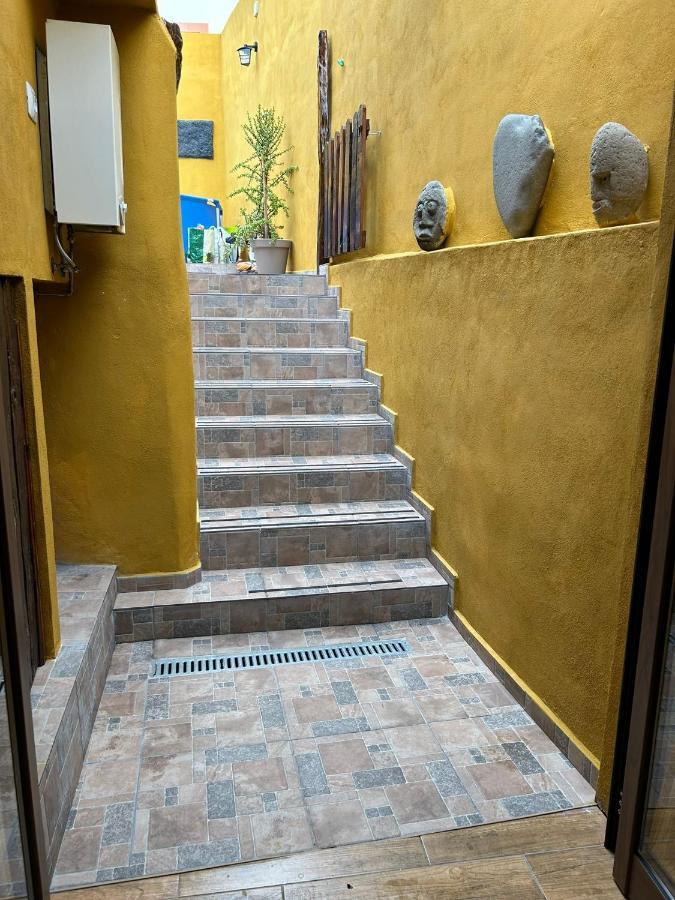 Tradicional Casa Canaria Con Piscina Y Vistas Al Teide 이코드레로스비노스 외부 사진