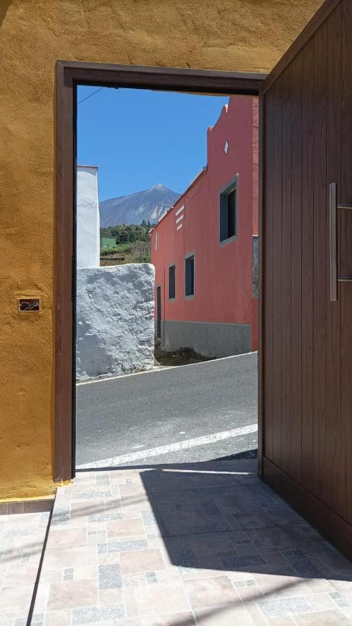 Tradicional Casa Canaria Con Piscina Y Vistas Al Teide 이코드레로스비노스 외부 사진