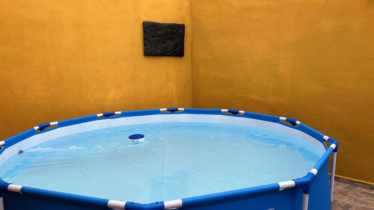 Tradicional Casa Canaria Con Piscina Y Vistas Al Teide 이코드레로스비노스 외부 사진